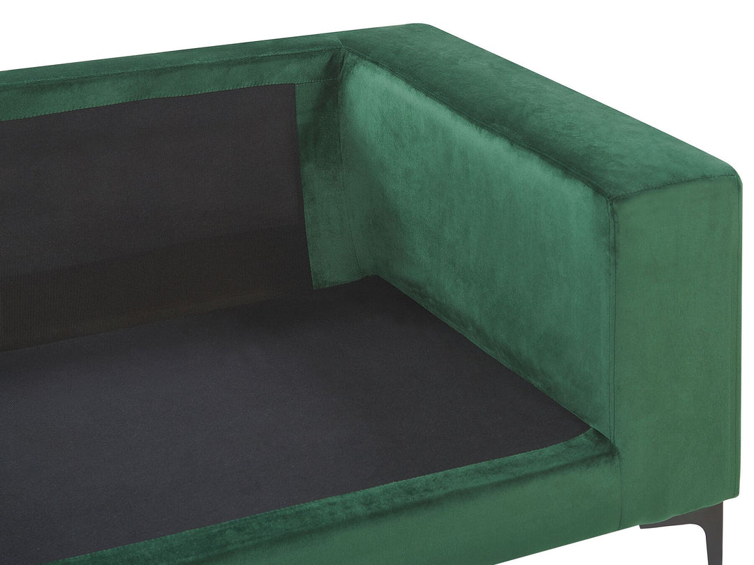 Vadstena 3 Seater Velvet Sofa Green