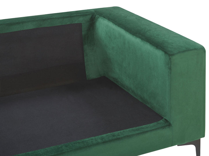 Vadstena 3 Seater Velvet Sofa Green