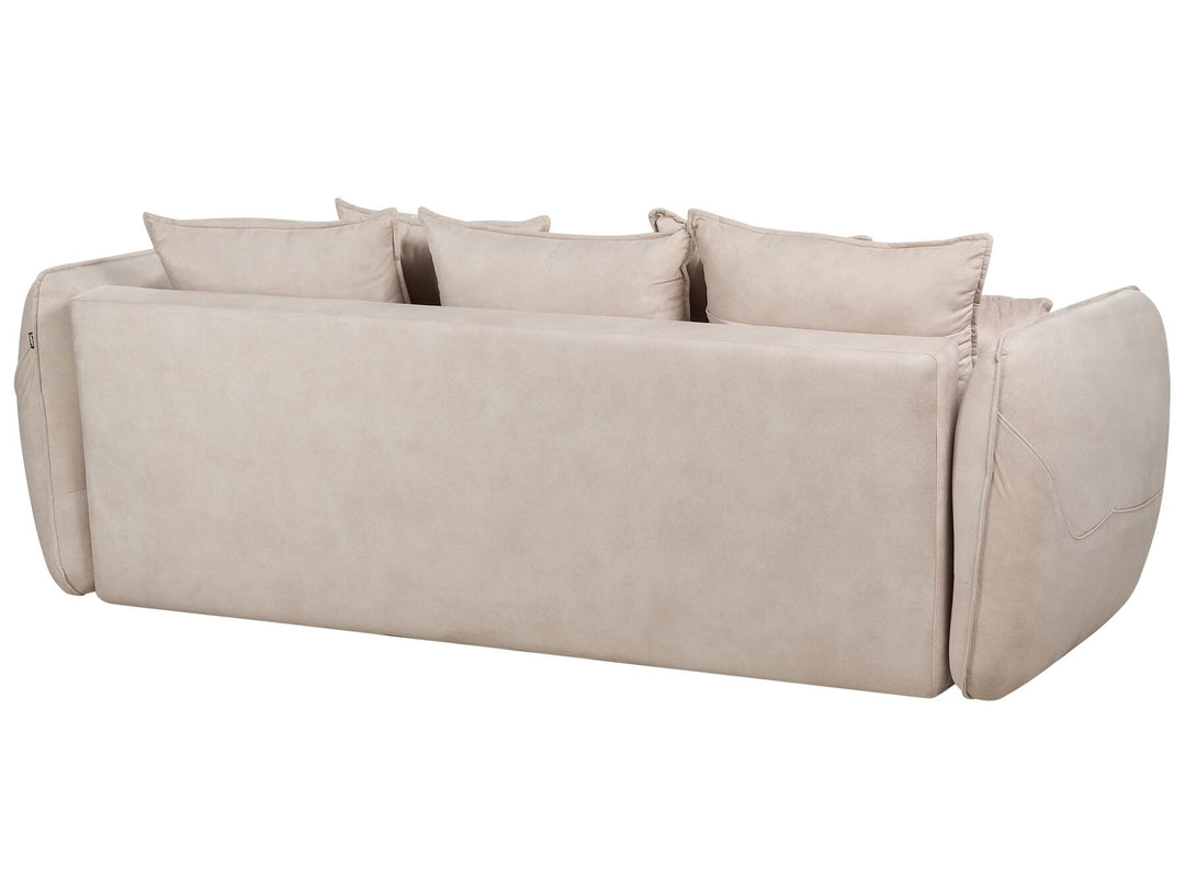 Vallanes Sofa Bed Cream Velvet