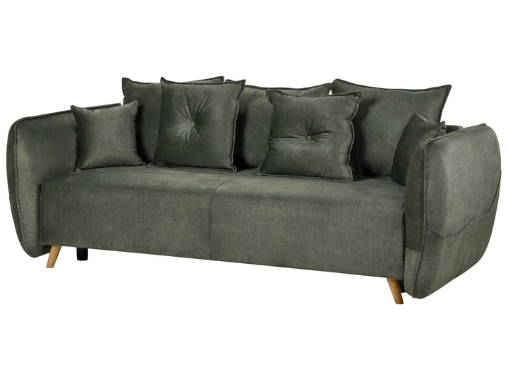 Vallanes Sofa Bed Dark Green Velvet