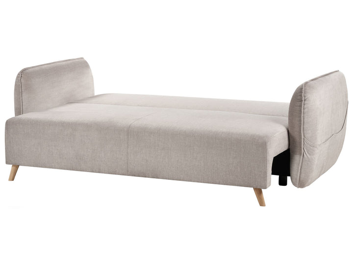 Vallanes Sofa Bed Taupe Velvet