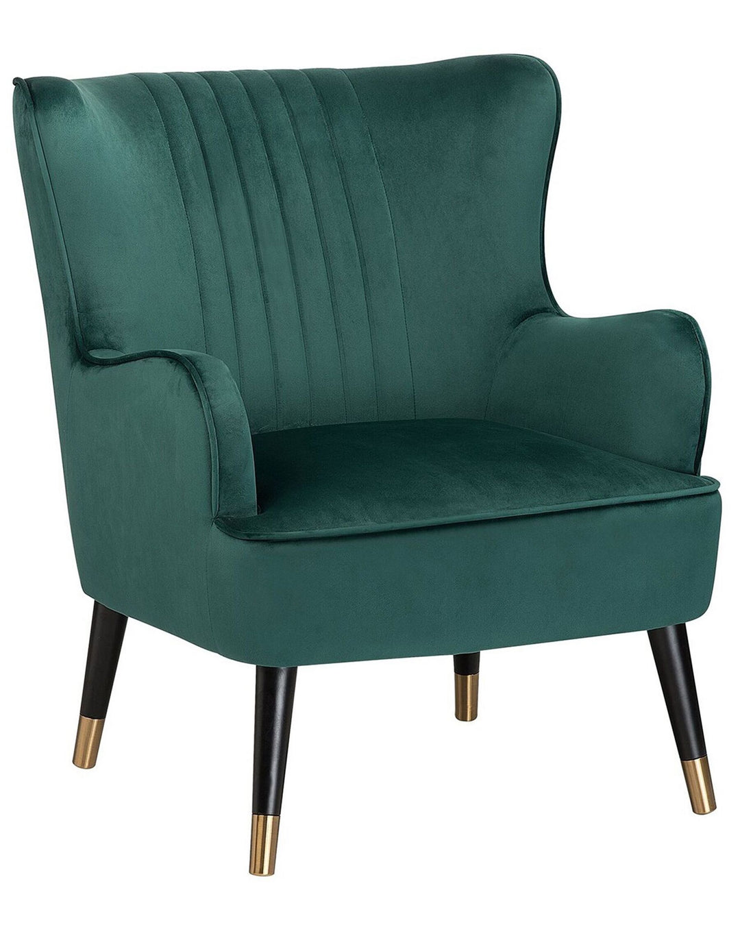 Varberg Armchair Velvet Emerald Green