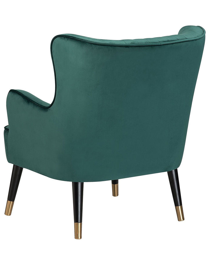 Varberg Armchair Velvet Emerald Green