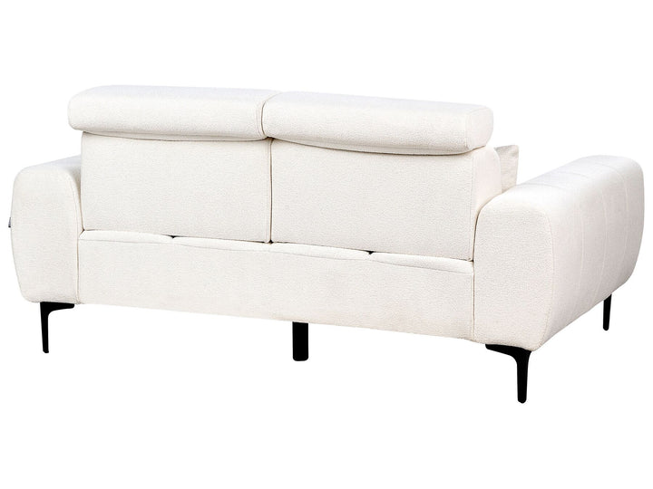 Vegamo 2 Seater Boucle Sofa White