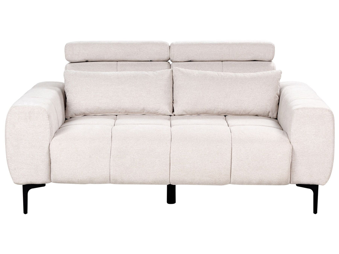 Vegamo 2 Seater Fabric Sofa Beige