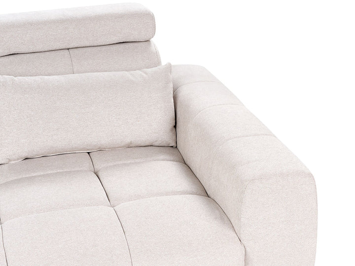 Vegamo 2 Seater Fabric Sofa Beige