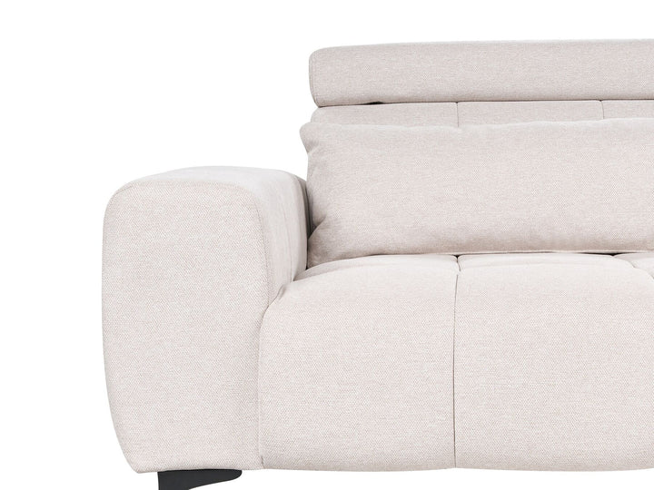 Vegamo 2 Seater Fabric Sofa Beige