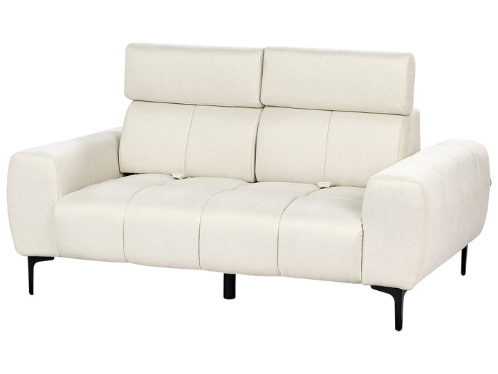 Vegamo 2 Seater Fabric Sofa Cream