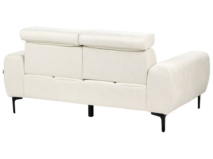 Vegamo 2 Seater Fabric Sofa Cream