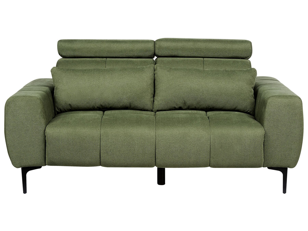 Vegamo 2 Seater Fabric Sofa Green