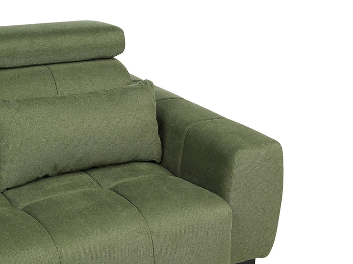 Vegamo 2 Seater Fabric Sofa Green