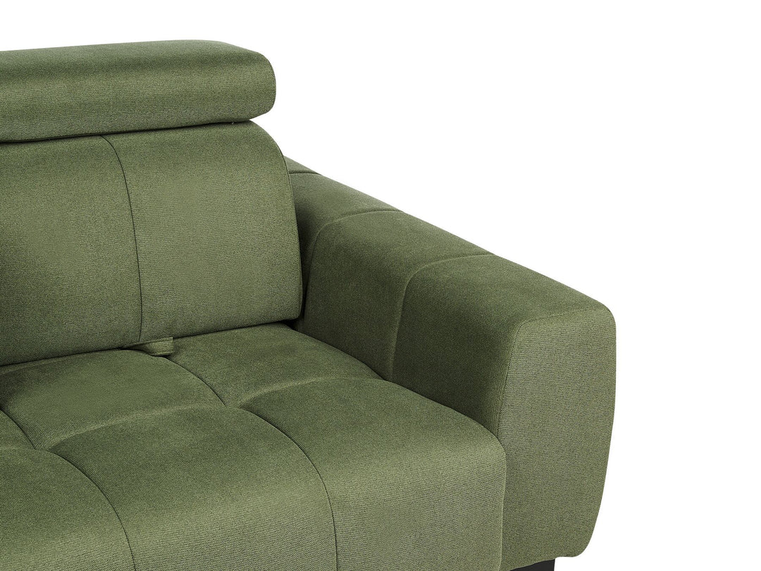 Vegamo 2 Seater Fabric Sofa Green