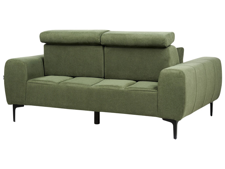 Vegamo 2 Seater Fabric Sofa Green