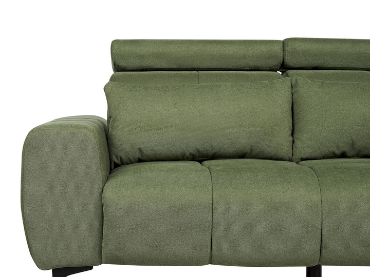 Vegamo 2 Seater Fabric Sofa Green