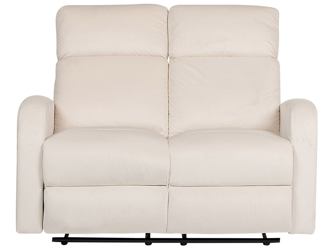 Verdal 2 Seater Velvet Electric Recliner Sofa White