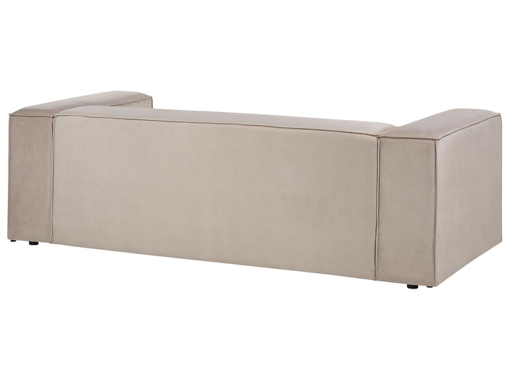 Vernon 2 Seater Sofa Taupe Velvet