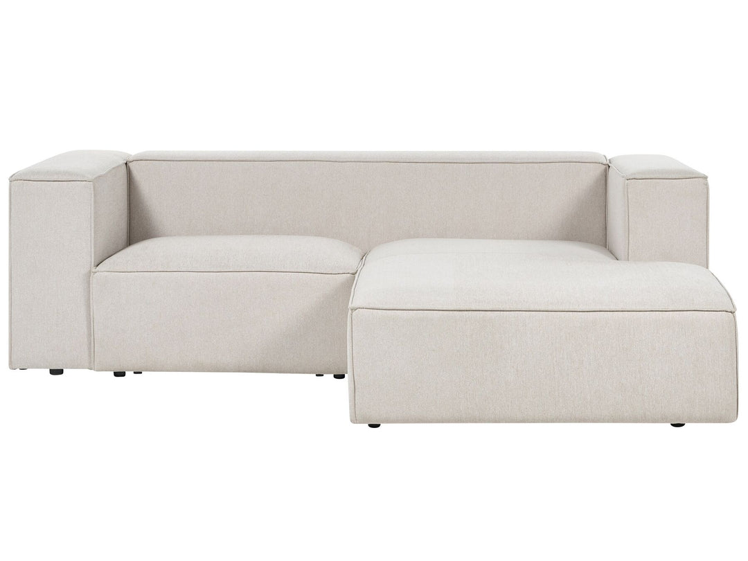 Vernon Left Hand 2 Seater Corner Sofa Beige