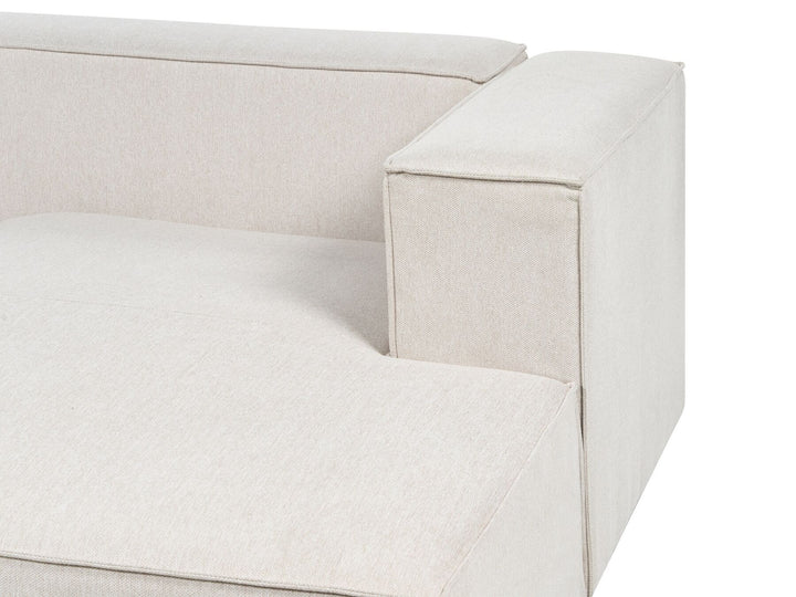 Vernon Right Hand 2 Seater Corner Sofa Beige