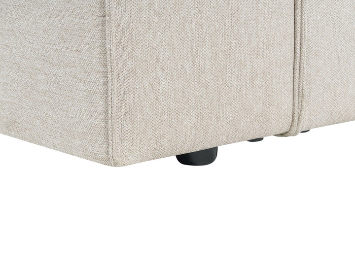 Vernon Right Hand 2 Seater Corner Sofa Beige