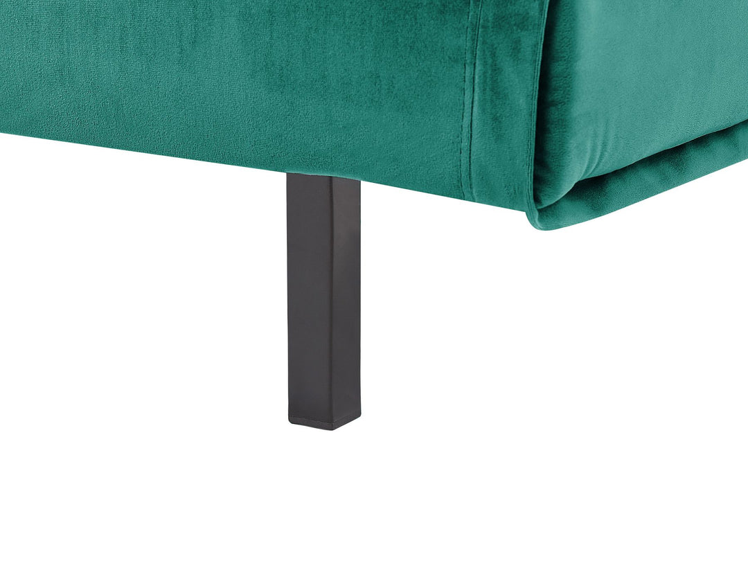 Vestfold 2 Seater Sofa Dark Green Velvet