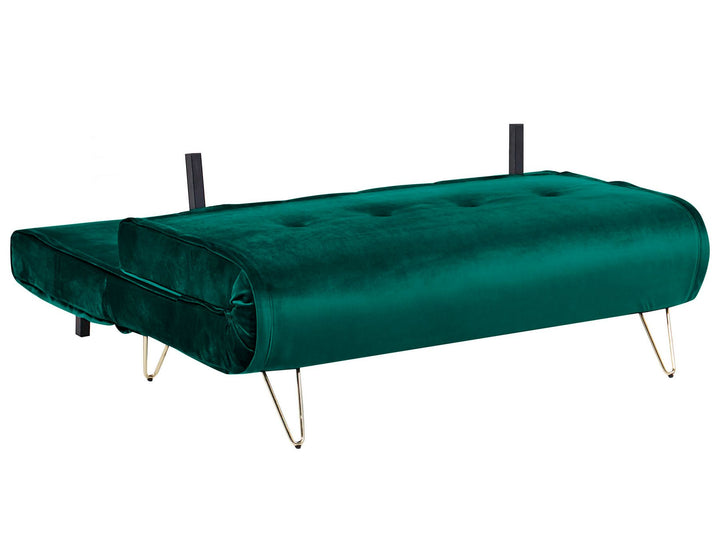 Vestfold 2 Seater Sofa Dark Green Velvet