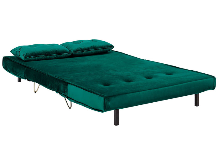 Vestfold 2 Seater Sofa Dark Green Velvet