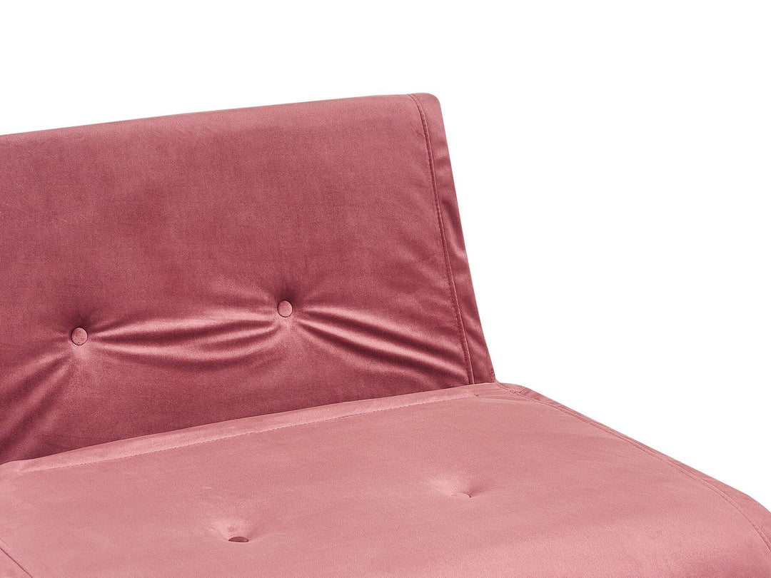 Vestfold 2 Seater Sofa Pink Velvet