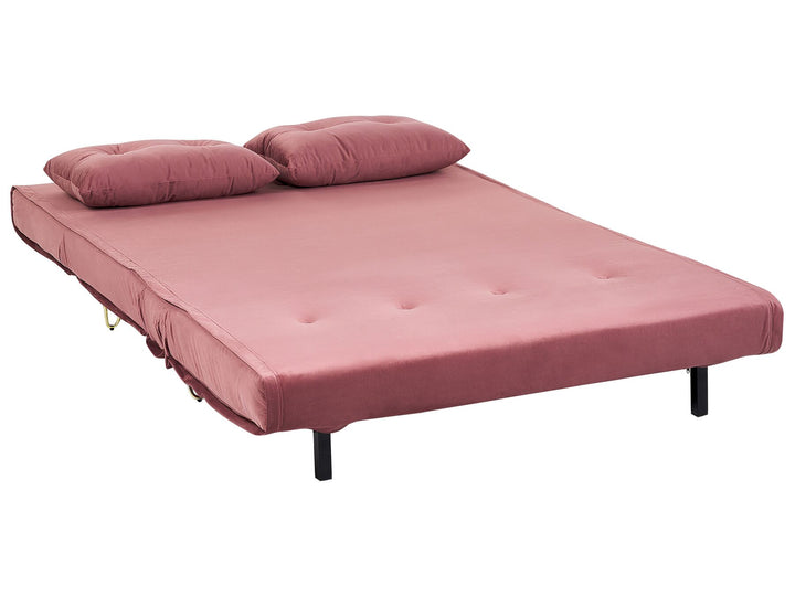 Vestfold 2 Seater Sofa Pink Velvet