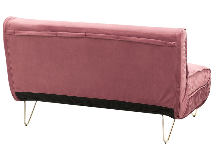 Vestfold 2 Seater Sofa Pink Velvet