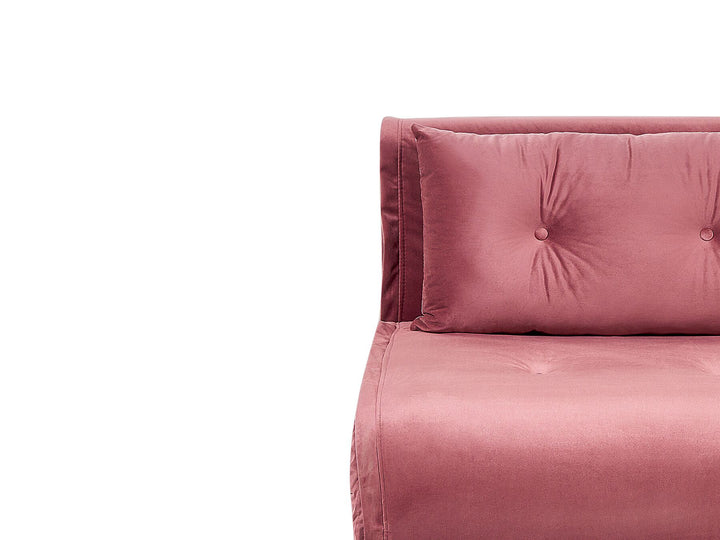 Vestfold 2 Seater Sofa Pink Velvet