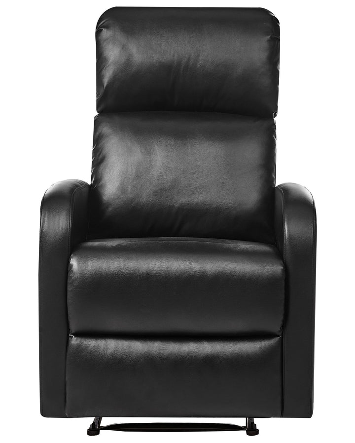 Virrat Armchair Faux Leather Black