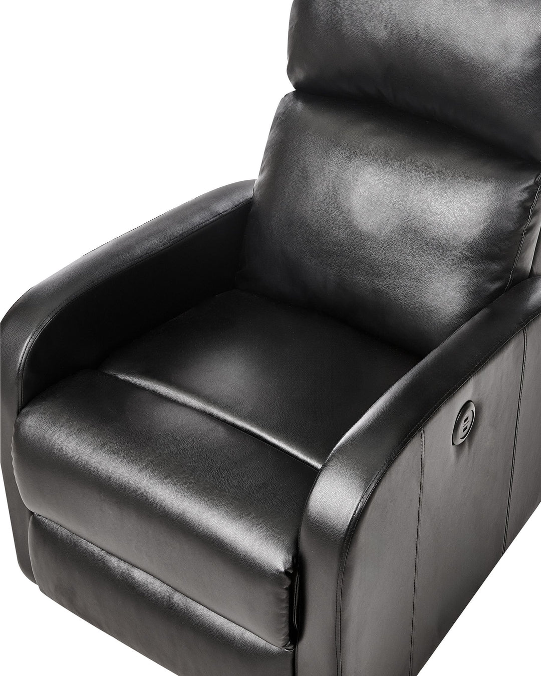 Virrat Armchair Faux Leather Black