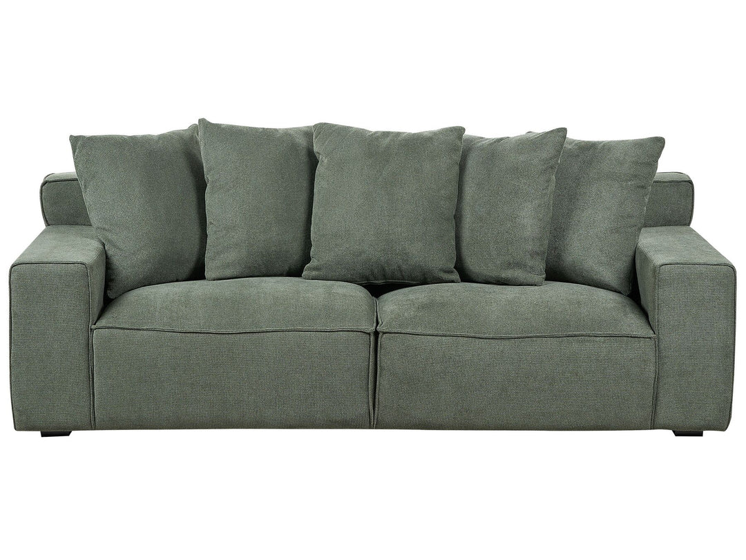 Viskan 3 Seater Chenille Sofa Green