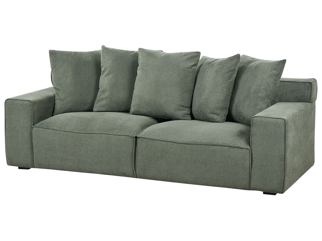 Viskan 3 Seater Chenille Sofa Green