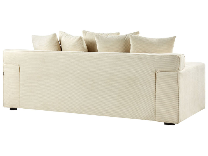 Viskan 3 Seater Jumbo Cord Sofa Beige