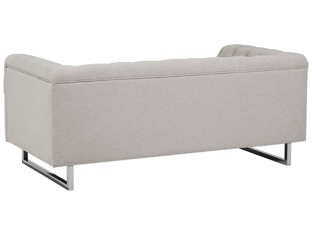 Vissland 2 Seater Fabric Sofa Beige