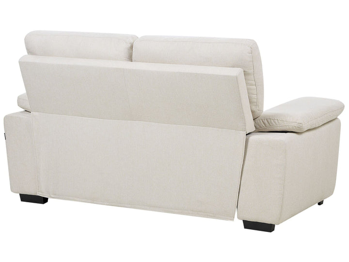 Vogar 2 Seater Fabric Sofa Light Beige