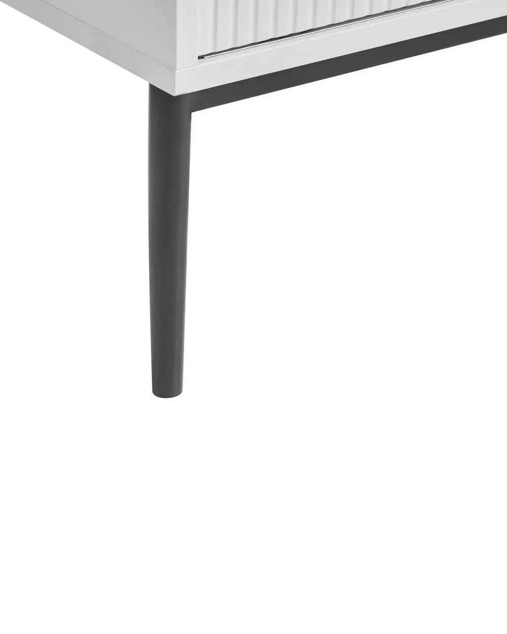 Glass Display Sideboard White Voight