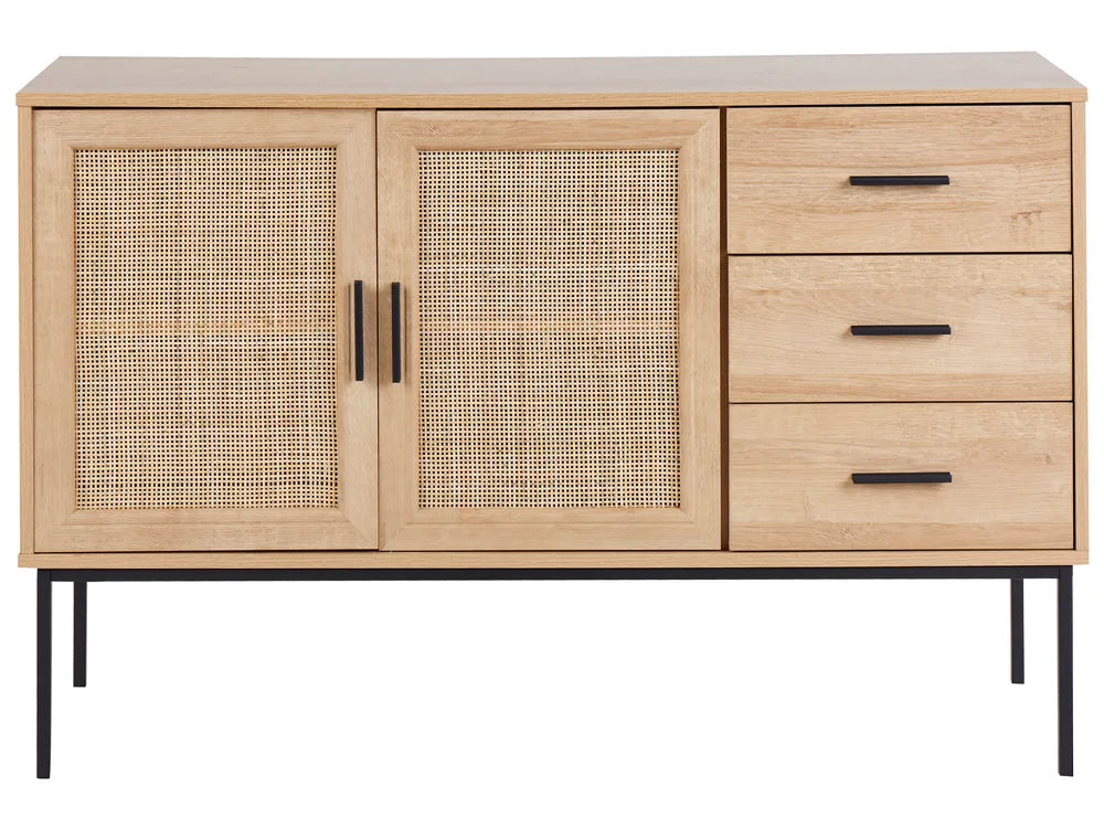 2 Door Sideboard Light Brown Jayton