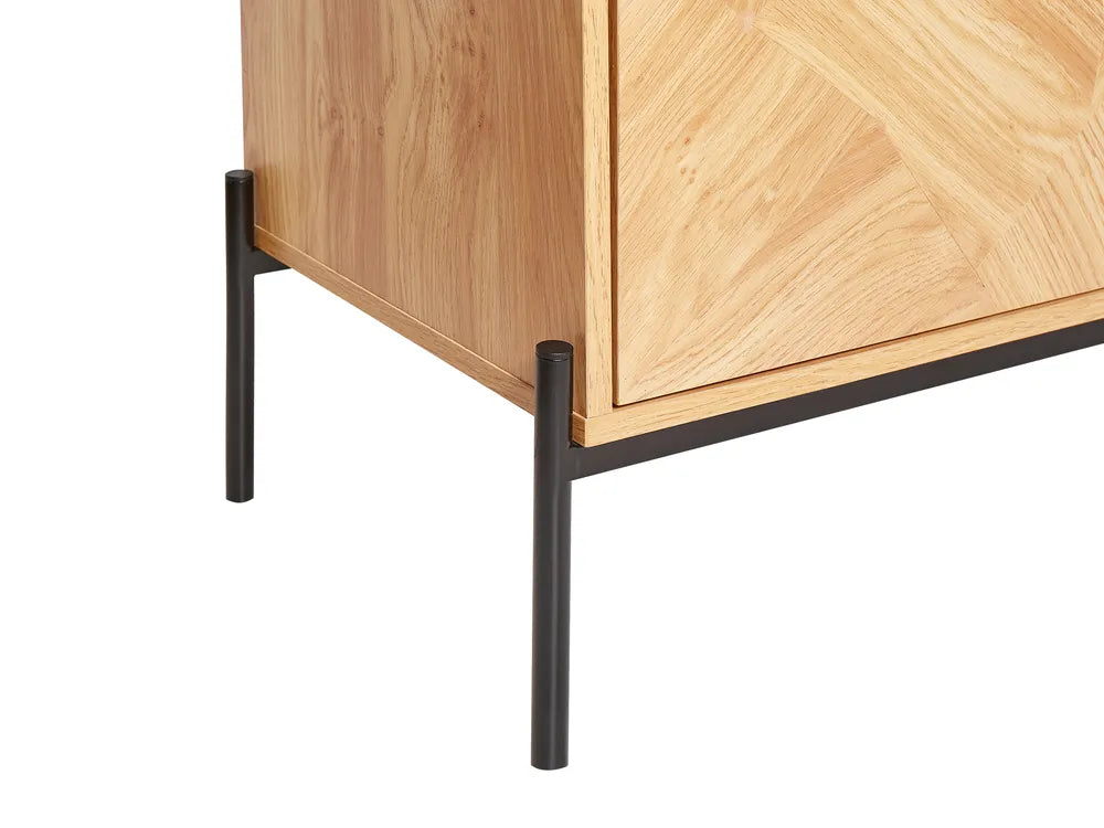 2 Door Sideboard Brown Arrastia