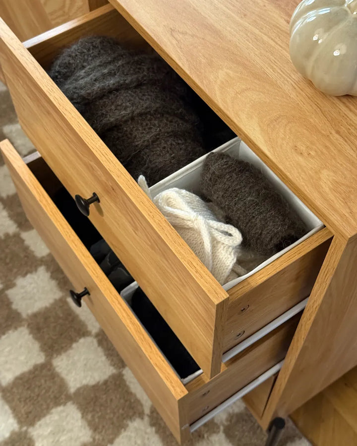 2 Door Sideboard Brown Arrastia