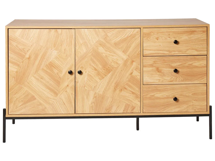 2 Door Sideboard Brown Arrastia