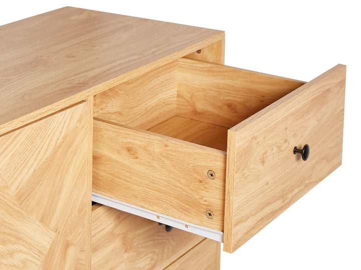 2 Door Sideboard Brown Arrastia