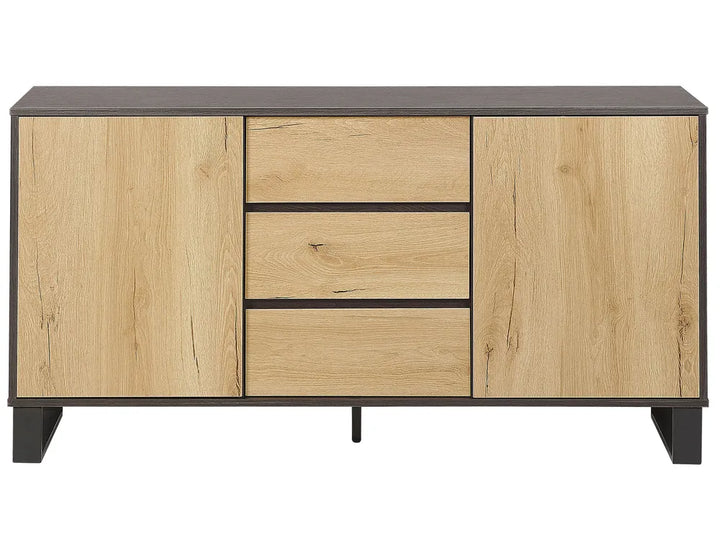 2 Door Sideboard Brown/ Black Ilesha