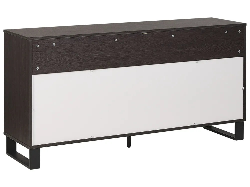 2 Door Sideboard Brown/ Black Ilesha