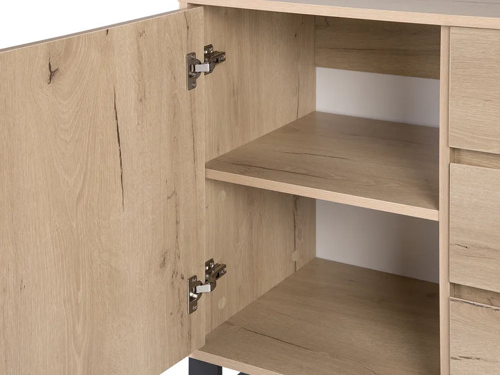 2 Door Sideboard Light Brown Ilesha