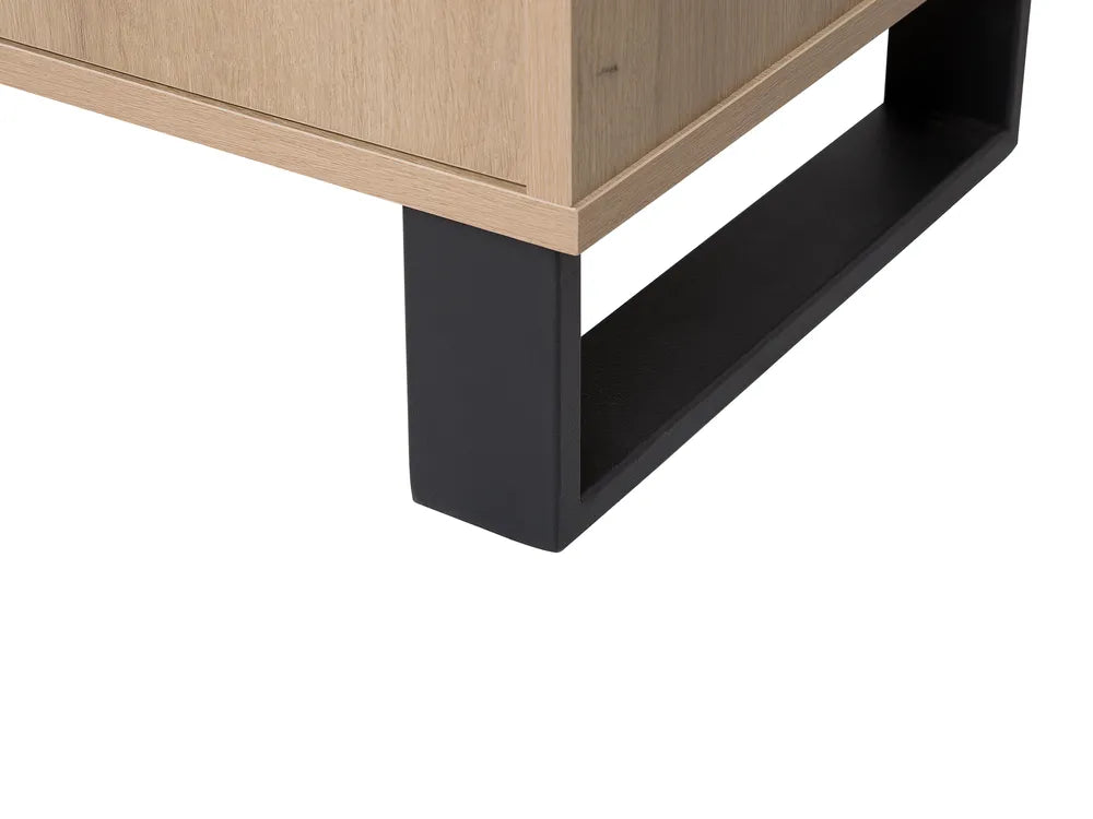 2 Door Sideboard Light Brown Ilesha