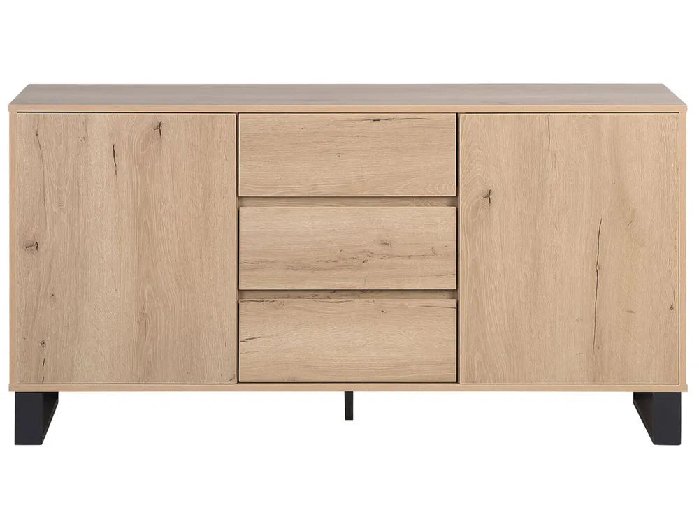 2 Door Sideboard Light Brown Ilesha