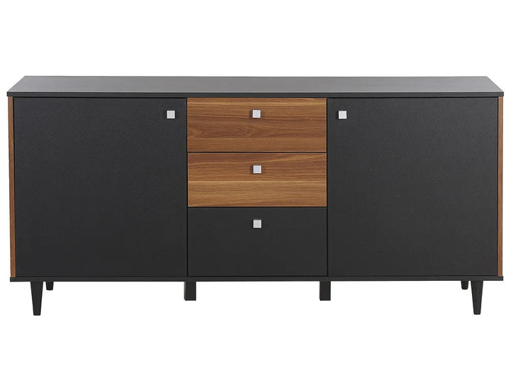 2 Door Sideboard Black Fortville