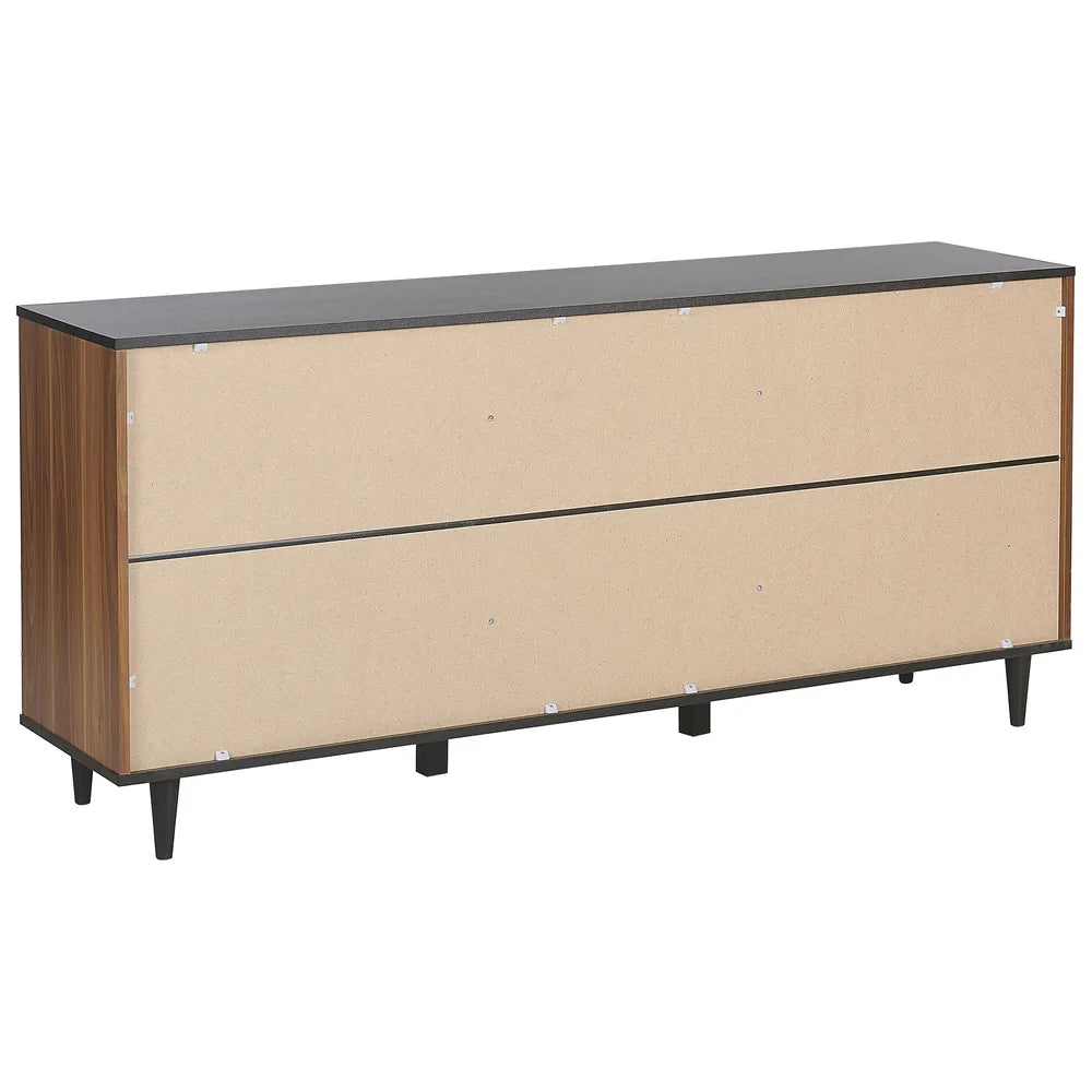 2 Door Sideboard Black Fortville